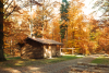 Weißkreuzhütte im Herbst